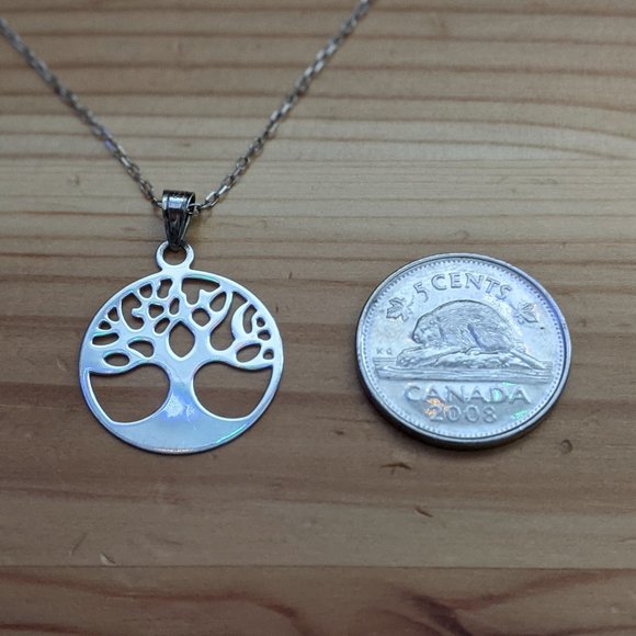 Sterling Silver Tree of Life Necklace - Picture 3 of 4